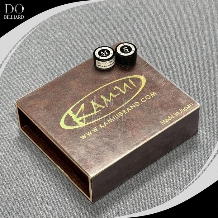 Master Tip Kamui Black & Brown Clear Original Tip Stick Play Billiard / Tip Stick Billiard Kamui