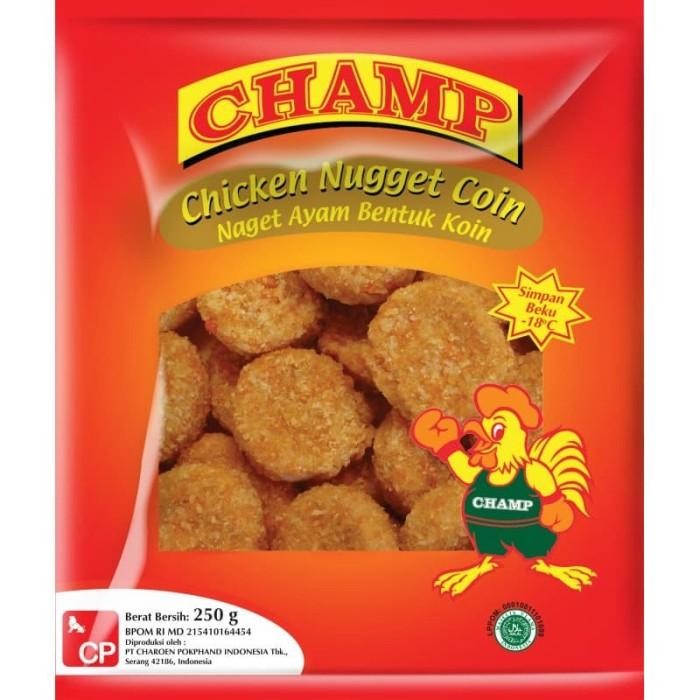 

(Expert) Champ Chicken Nugget Bulat Coin 500 gram