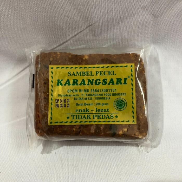 

(Expert) Sambel Pecel Khas Blitar Cap Karang Sari / Sambel Kacang Siap Saji