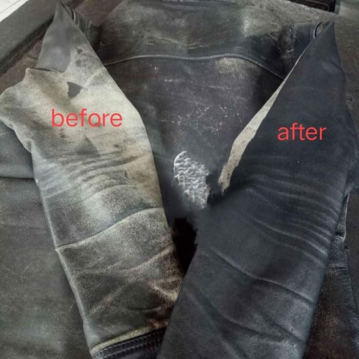 (Expert) cat jaket kulit asli warna hitam isi 80ml,cat tas kulit,sepatu kulit