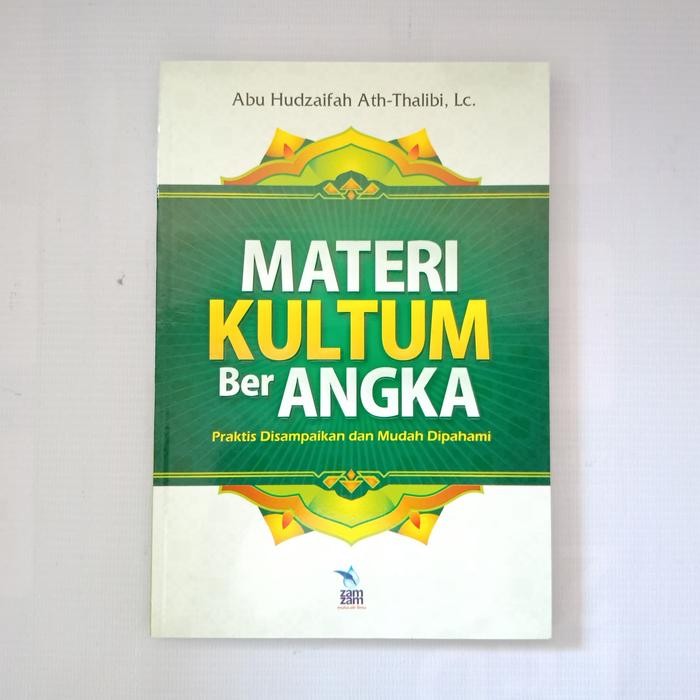 Buku Materi Kultum BerAngka - Zamzam Terbaru