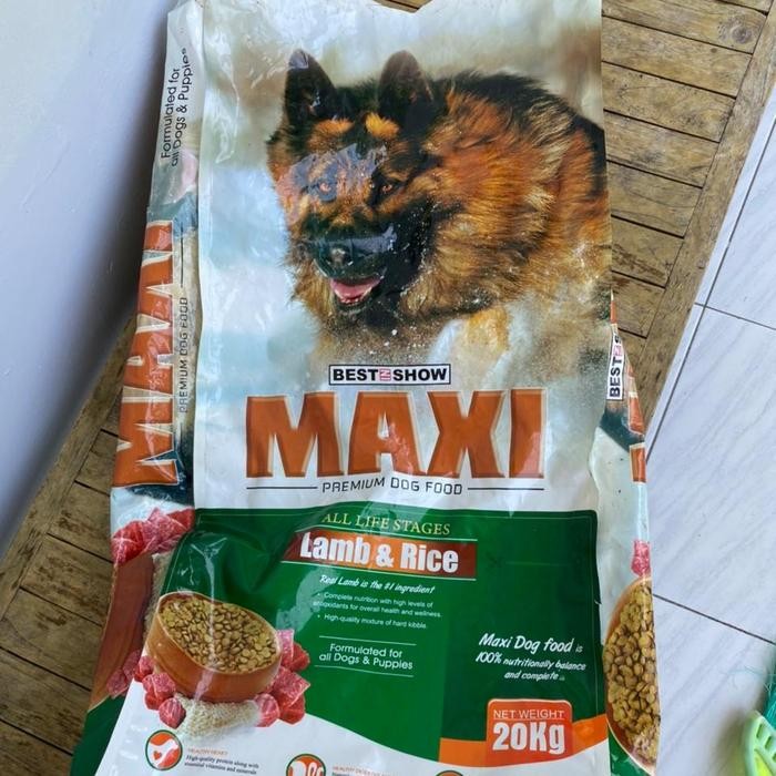 Maxi Dog Food 20 Kg Lamb
