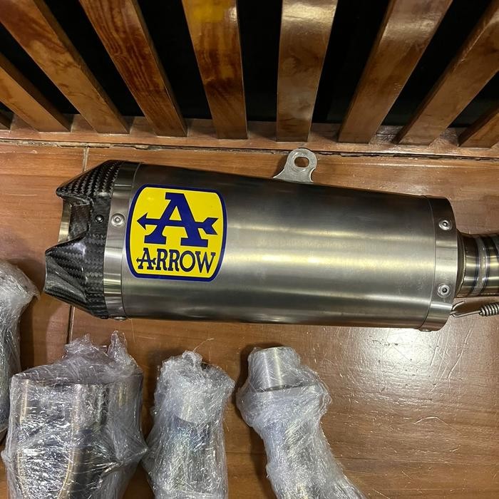Arrow Exhaust Sworks Competition Full System Titanium For Zx25R Italy Kode 052