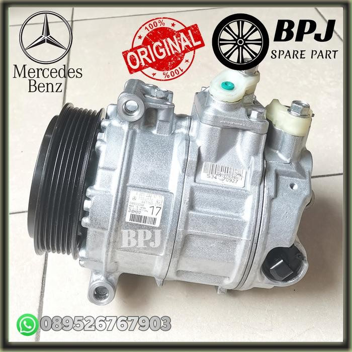 Compressor Kompresor Ac Mercy W203 W211 C230 C240 S350 Gl400 Ori Denso Kode 060
