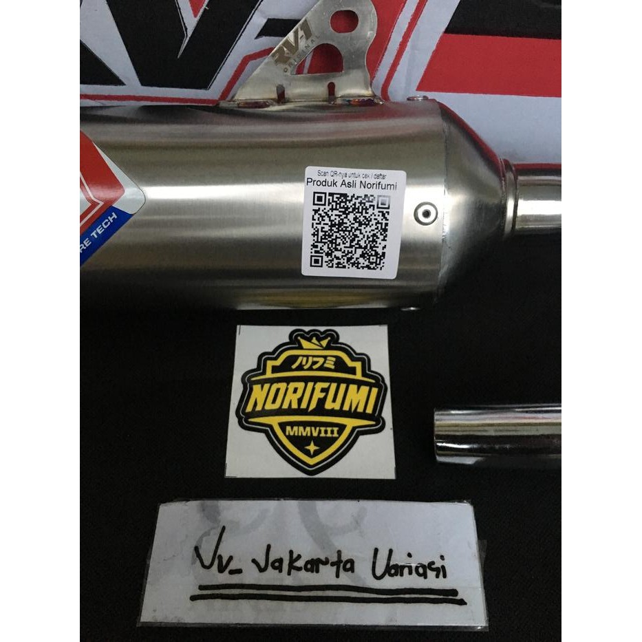 Knalpot norifumi RV1 N4 klx 150 bf dtracker rv 1 n4 klx original