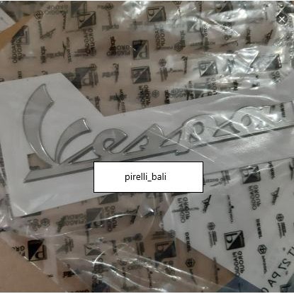 Sticker Vespa Tempong Body Samping Ori Emblem Stiker Sprint Primavera Lx Lxv Vespa S Gts