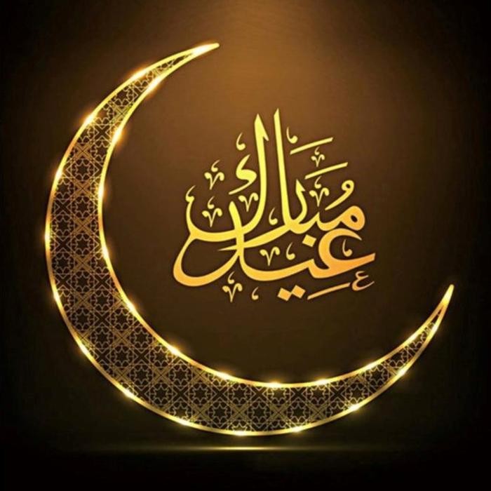 

TERLARIS! DIY Diamond Painting Full kaligrafi arab islam emas 3030 cm D852
