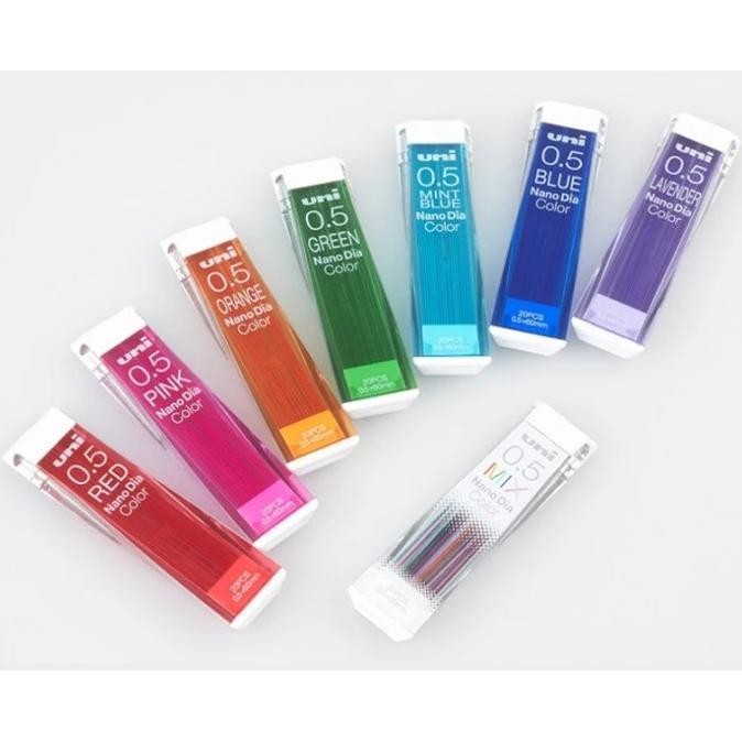 

Uni NanoDia 0.5 mm Color Erasable Lead Meanical Pencil Rill