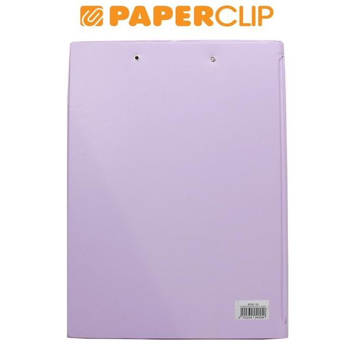

CLIP BOARD BANTEX 4240 A4 24 LIGHT LILAC
