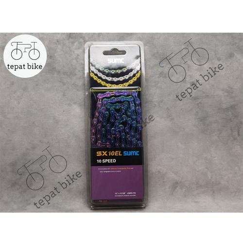 Rantai Sepeda 10speed SUMC Rainbow