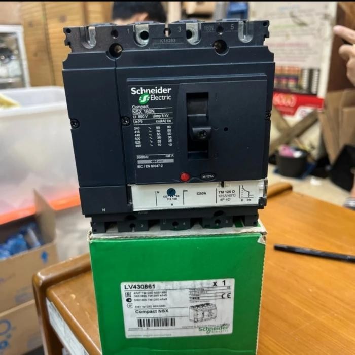 Terpopuler Mccb Nsx160N 4P 160A 50Ka Schneider