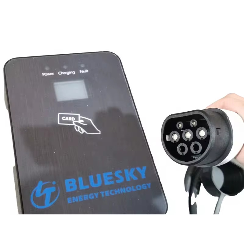 Fast Wall Charging Station Electric Vehicle Charging Station Pile 43kw Ac Charger Ev