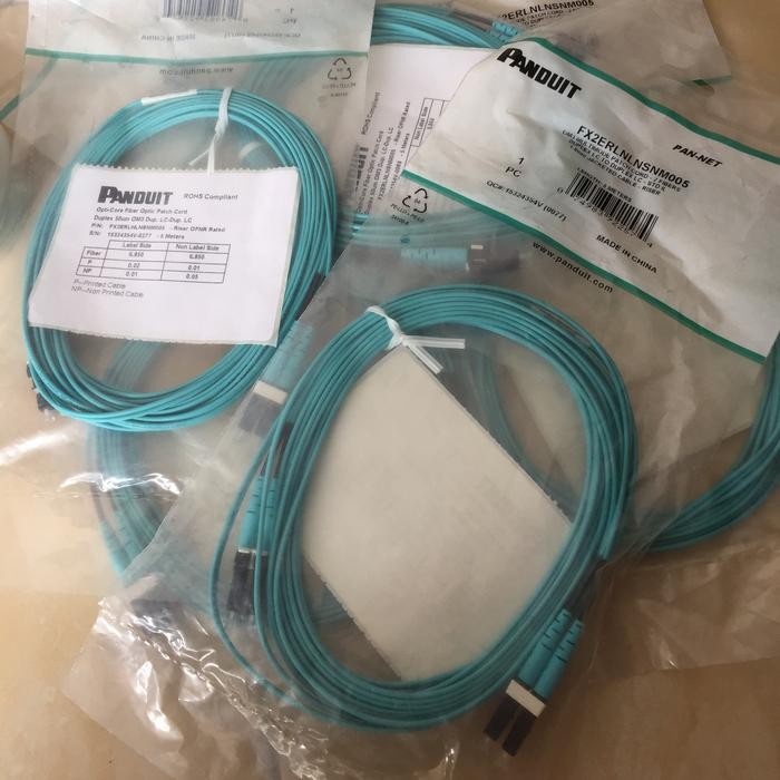PROMO Patchcord Panduit FO LC LC MM OM3 5meter panduit LC to LC 5M Multimode