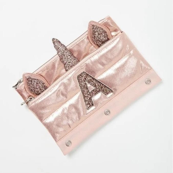 

Tempat pensil Justice Original pencil case unicorn rose gold