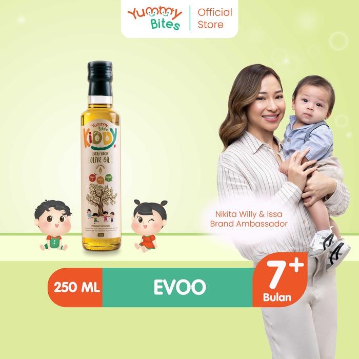 

Yummy Bites Kiddy Extra Virgin Olive Oil EVOO 250ml/ Minyak Zaitun Bayi dan Anak