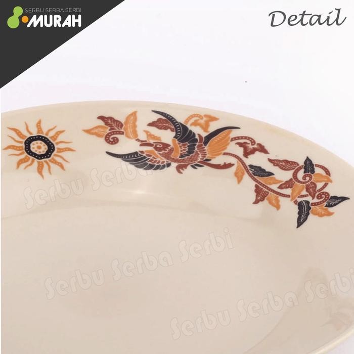 Serbu Murah - Emboss Bunga 9"- Piring Sakura - Piring Makan Cantik - Piring Cantik - Piring Kaca