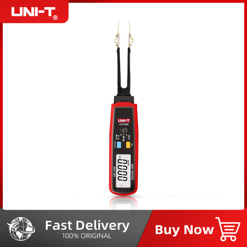 New UNI-T UT116A UT116C SMD Multimeter Tester 36V Voltage Meter Resistance Capacitance Zener Diode C