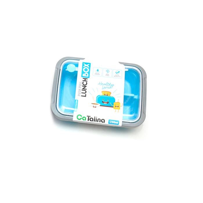 Lunch Box Kotak Bekal Tempat Makan Merk Catalina BPLB-PP01 1200ML merk