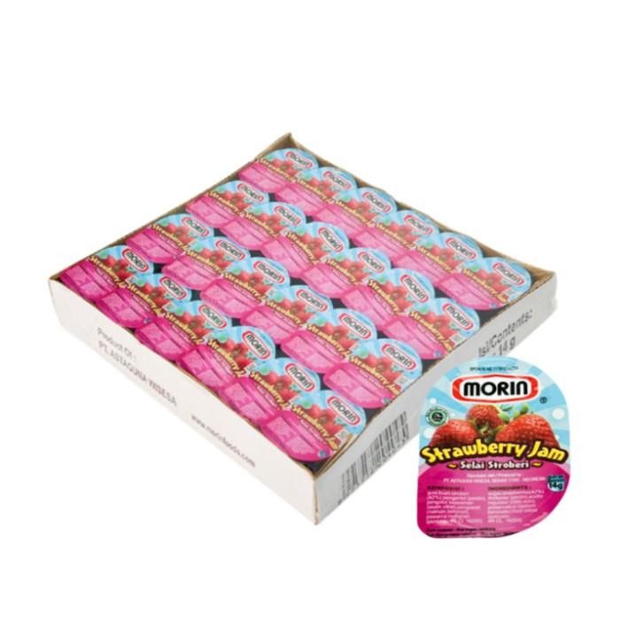

(Expert) MORIN Portion Pack Strawberry Jam / Selai Strawberi [14gr x 48pcs]