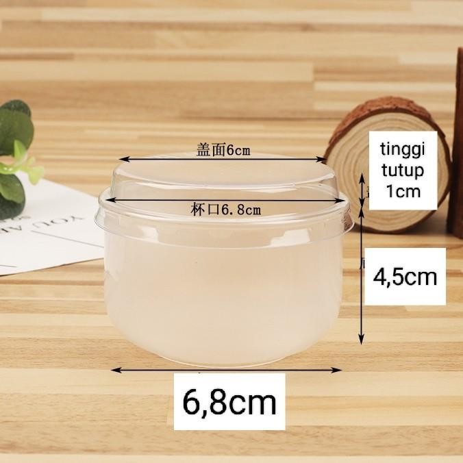 

(Expert) 10pcs cup puding bisa masuk oven puding cup gelas puding cup dessert