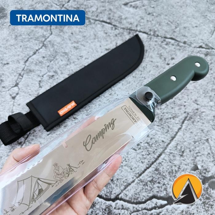 Machete Parang Tramontina Brazil 12" Seri Camping Original 26619/012 Promo
