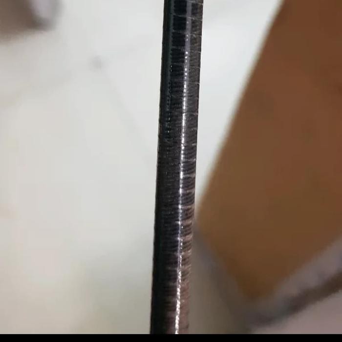 bahan carbon hollow xenon serat ulir kasar 90 cm 6 14 blank carbon