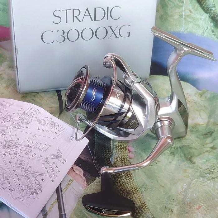 REEL PANCING SHIMANO STRADIC FM C3000 C3000HG C3000XG SERI 2023