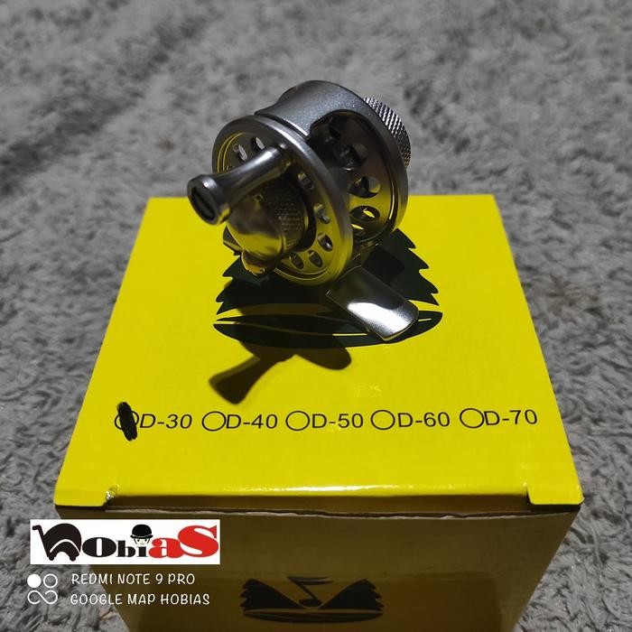 Reel Pancing Flay Troling mini, tokoz KAYDANCE full metal 30. 40. 50