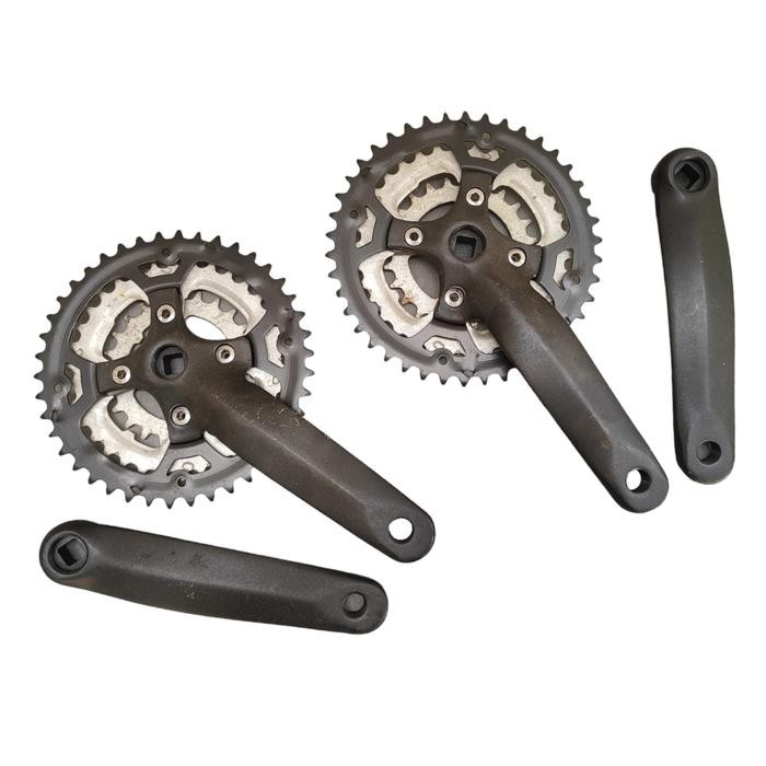 CRANK MTB 3 SUSUN 42T 170MM ALLOY TAIWAN NOS