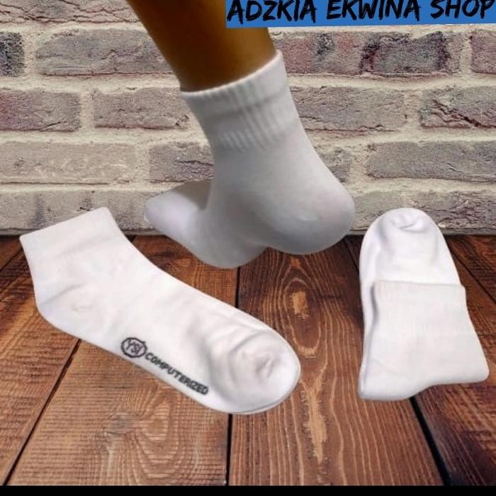 

ASLI 12 PSG kaos kaki sport putih polos pendek#kaos kaki sekolah# READY STOCK