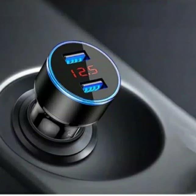 CHARGER USB 2IN1 DUAL HP MOBIL MOTOR SUZUKI NEX HONDA SCOOPY YAMAHA FR KODE 771