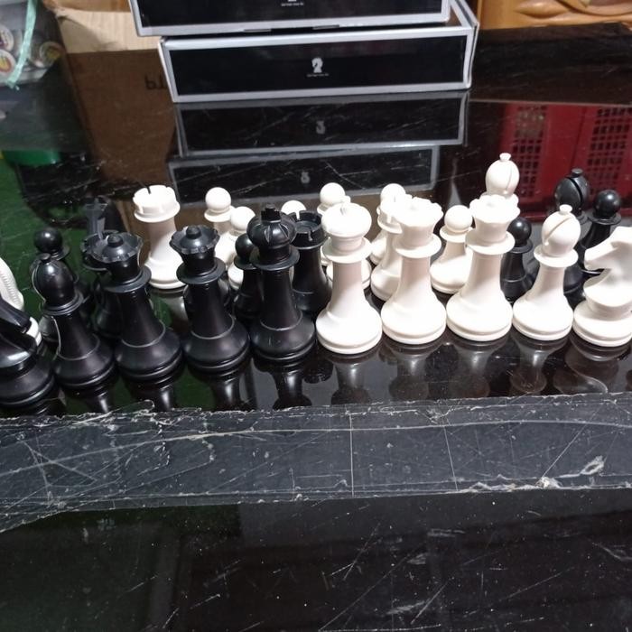 BUAH CATUR PLASTIK PREMIUM TYPE CHAMPIONSHIP KODE 860