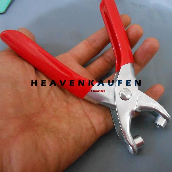 

(Expert) Tang Alat Pasang Eyelet Mata Ayam Itik Mata Ikan Diameter Lubang 3 mm s/d 5 mm Excellent