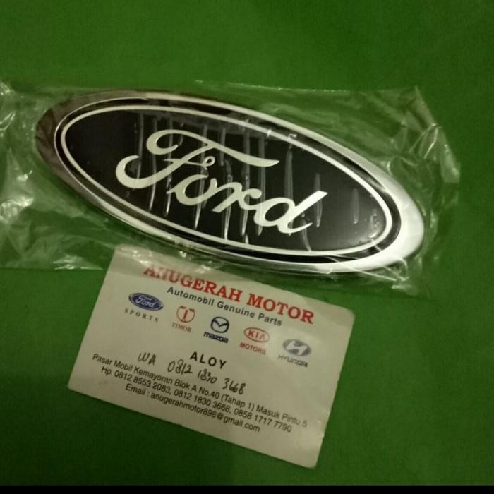 logo emblem grille depan ford lynx