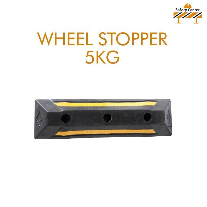 Ganjal Ban Karet / Wheel Stopper Rubber / Wheel Chock Rubber