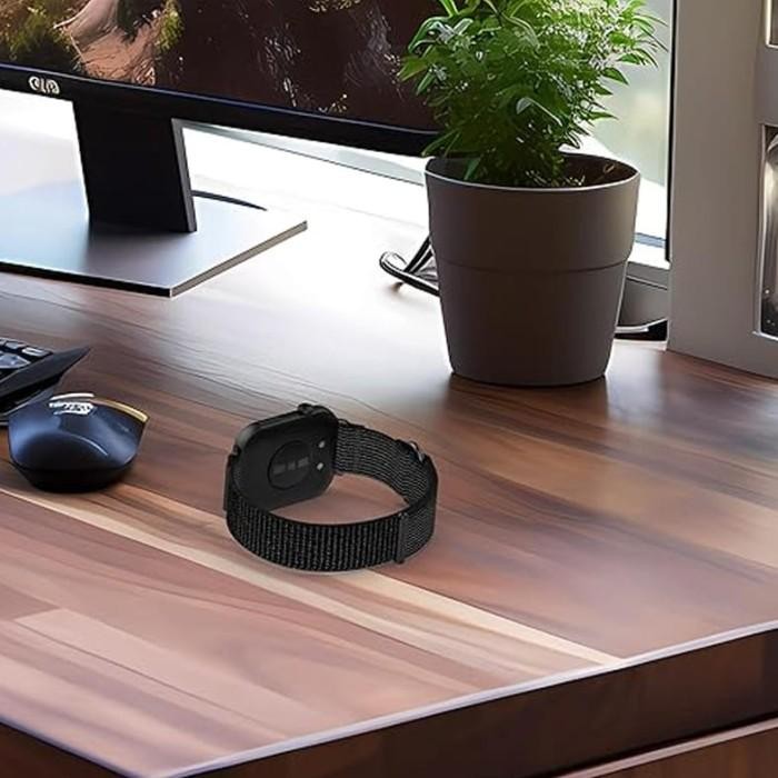 

(Expert) Nylon Strap Hook Loop Side Soft Breathable Replacement Huawei Watch Fit 3 Third Party