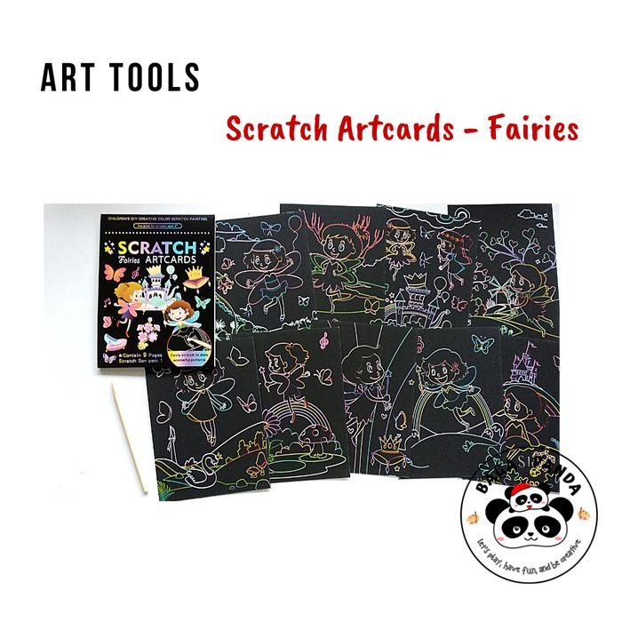 

SCRATCH ART CARD BERGAMBAR UNTUK ANAK - UKURAN A5 ISI 9 GAMBAR KODE 213