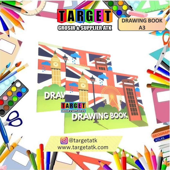 

DODO BUKU GAMBAR A3 PACK/DRAWING BOOK/A3 KODE 746