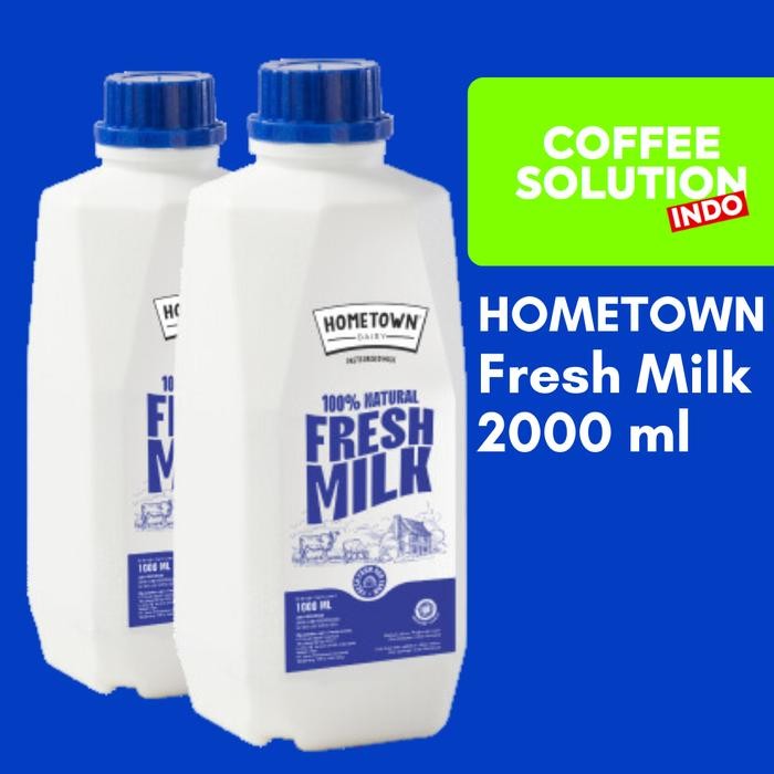 

TERMURAH!! HOMETOWN FRESH MILK 2L New