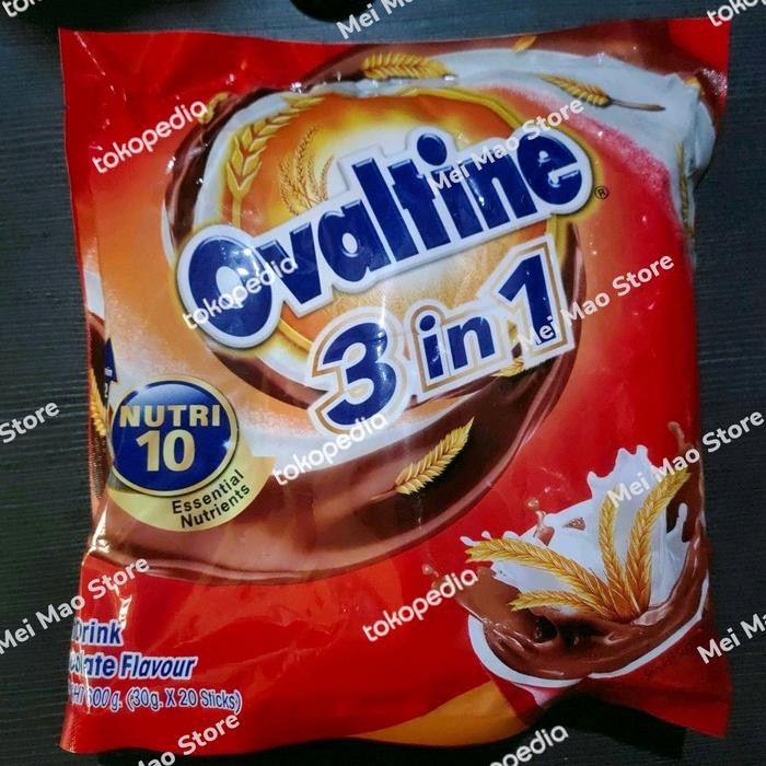 

Ovaltine 3in1 Malaysia 600g (20sticks x 30g) Promo