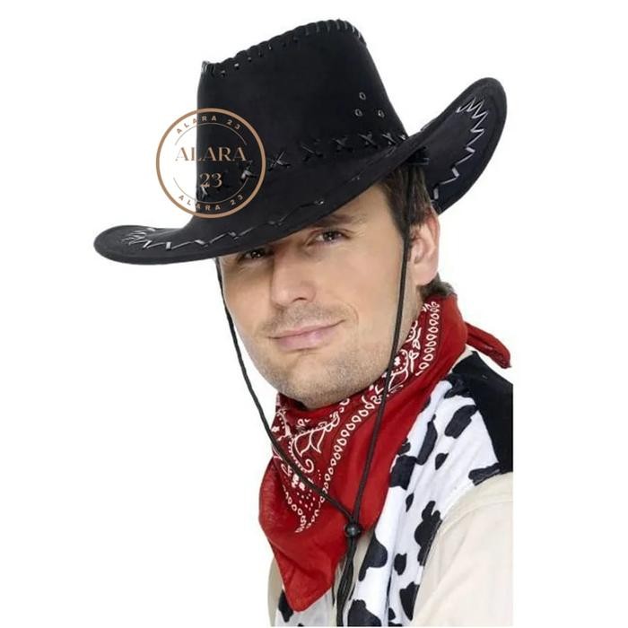 Topi tambang topi cowboys pria wanita topi import