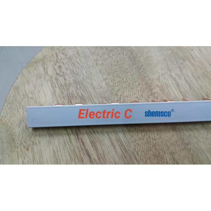 Terlaris Rel Sisir / Mcb Busbar / Busbar Sisir / Jumperan Mcb 3 Pole 50 Shemsco