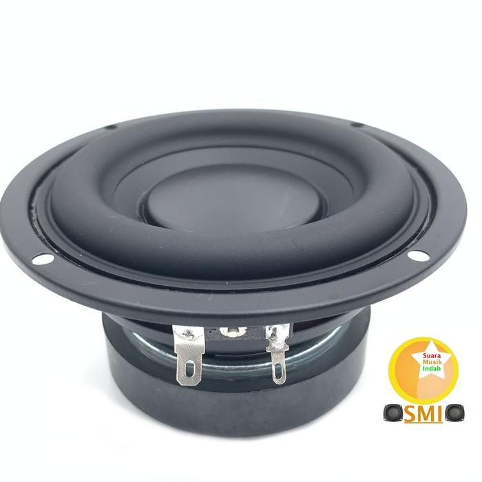 Speaker Subwoofer 4 Inch 4 Ohm 25Watt 30 Watt Bass Hitam