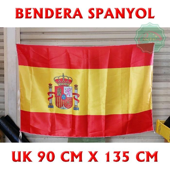 

Terlaris Bendera Spanyol Ukuran 90 cm x 135 cm Bahan Satin Kualitas Terbaik SALE