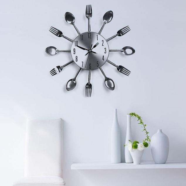 Jam Dinding Hias Dekorasi Dapur Ruang Tempat Makan