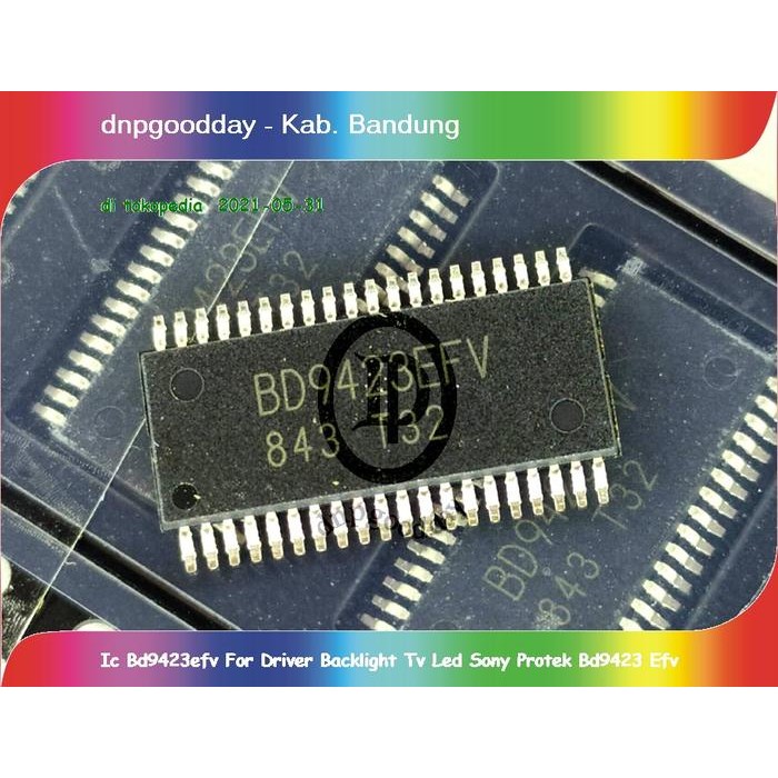 Ic Bd9423efv For Driver Backlight Tv Led Sony Protek Bd9423 Efv