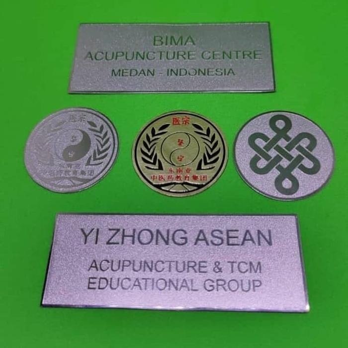 PREMIUM Plat Custom / Pin Custom / Plat Stanlis & Kuningan