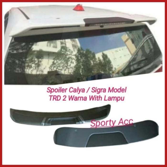 PREMIUM Spoiler Calya & Sigra Model TRD