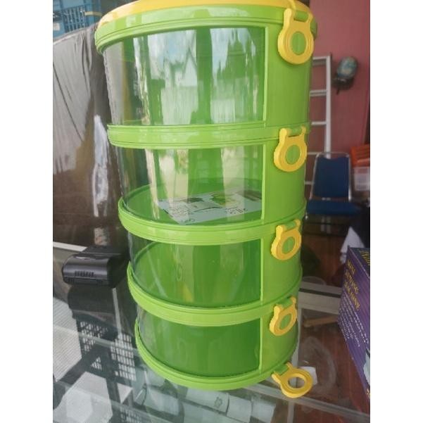 PREMIUM READY TUDUNG SAJI RANTANG Model Baru / Tudung Saji Rantang / Tudung Saji Susun / Ral Saji