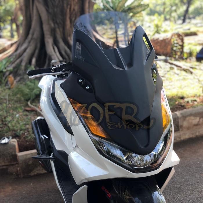 PREMIUM frame windshield PCX New 160 model baby forza . tameng Honda PCX 160